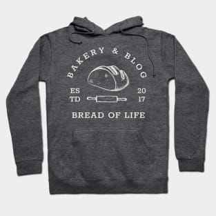 Bread of Life Bakery & Blog | White Logo Hoodie